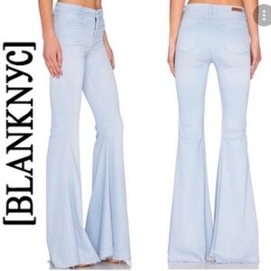 NWT Blank NYC Bell Yeah flare bellbottom pant jeans SIZE 31